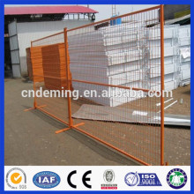 DM hot sale powder coating low price canada temporary fence